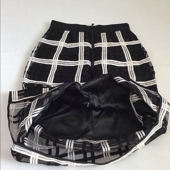 Milly Black Midi Slip Skirt New Size 2 - Picture 11 of 12